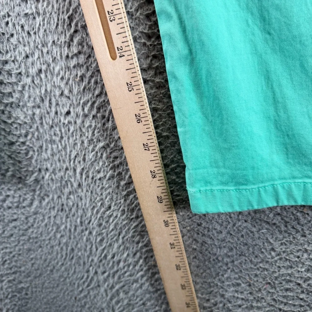 Vineyard Vines Pant Mens 40x30 Green Cotton Chino Straight Slim Preppy Business - Picture 9 of 11